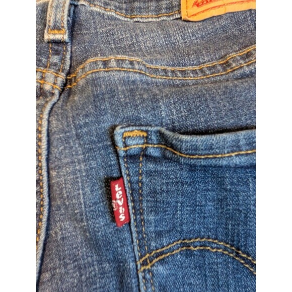 LEVI'S 721 RED TAB ZIPPER FLY WOMENS HIGH RISE SKINNY JEANS SIZE 26 (Actual 23) - Picture 7 of 8